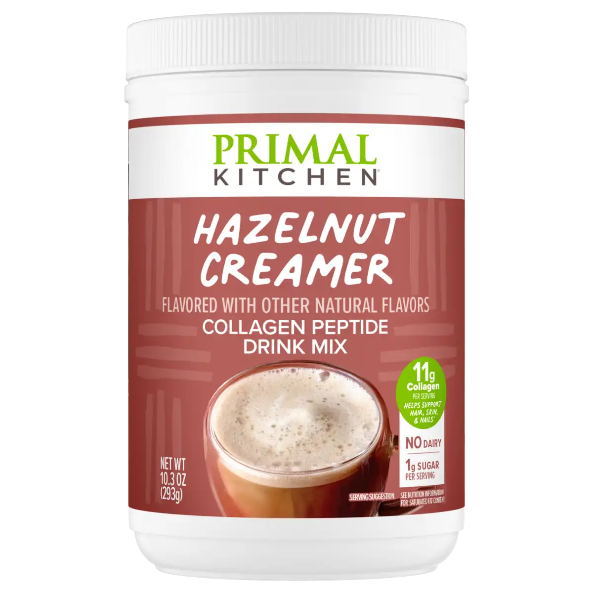 No Dairy Hazelnut Collagen Creamer